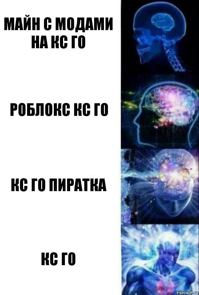 майн с модами на кс го роблокс кс го кс го пиратка кс го, Комикс  Сверхразум