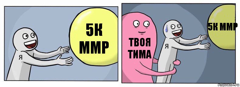 5к ммр Твоя тима 5к ммр, Комикс Я и жизнь