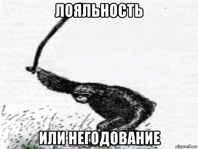 лояльность или негодование