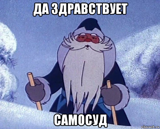 да здравствует самосуд, Мем Дедушка Мороз