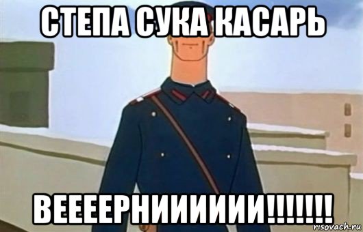 степа сука касарь веееернииииии!!!!!!!, Мем дядя стёпа