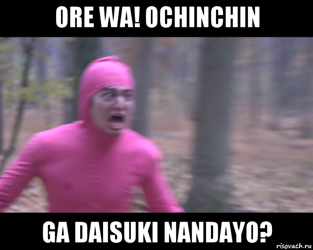 ore wa! ochinchin ga daisuki nandayo?, Мем CHIN-CHIN WTF