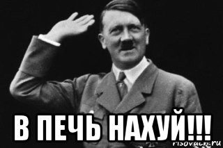  в печь нахуй!!!, Мем Гитлер гитлер