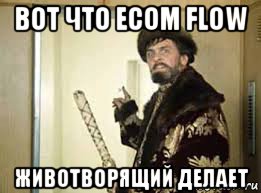 вот что ecom flow животворящий делает