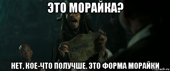 это морайка? нет, кое-что получше. это форма морайки