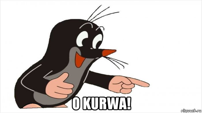  o kurwa!, Мем Krtek