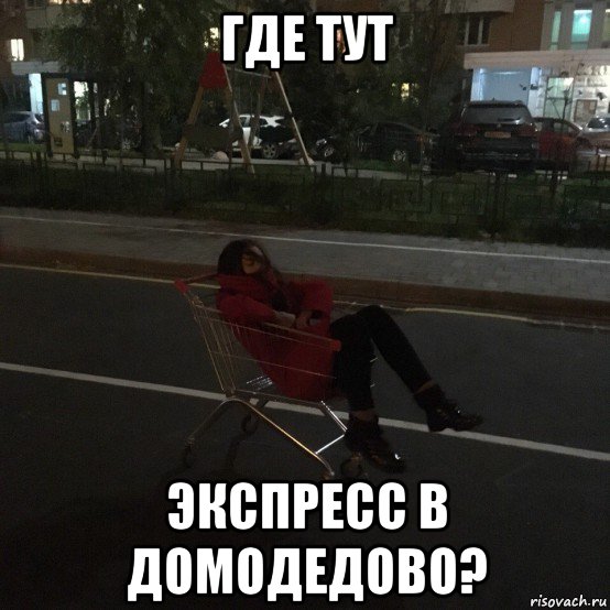 где тут экспресс в домодедово?