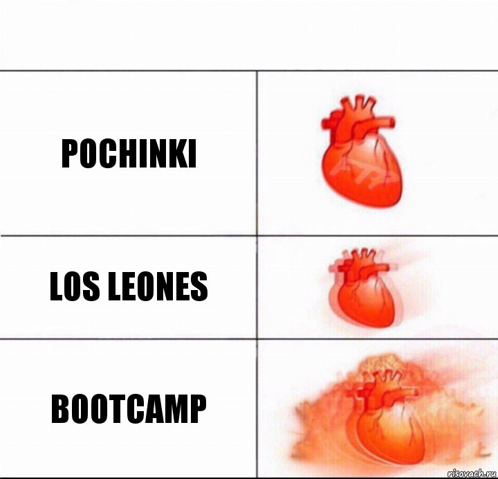 pochinki los leones bootcamp, Комикс  Расширяюшее сердце