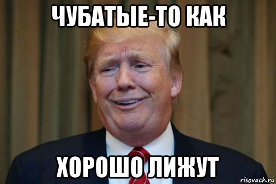 чубатые-то как хорошо лижут