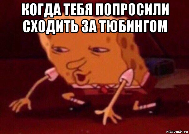 когда тебя попросили сходить за тюбингом , Мем    Bettingmemes