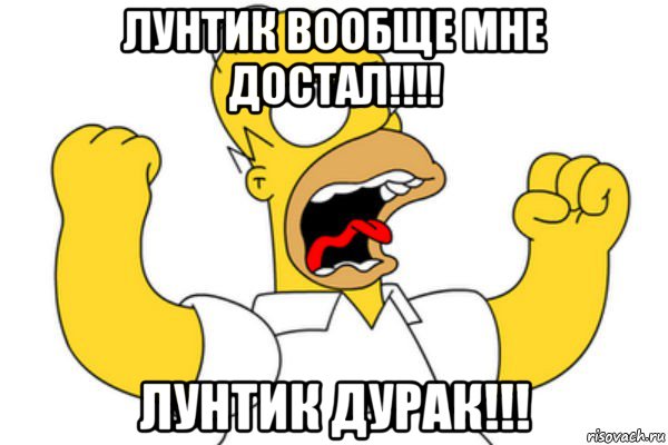 лунтик вообще мне достал!!!! лунтик дурак!!!