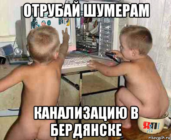 отрубай шумерам канализацию в бердянске