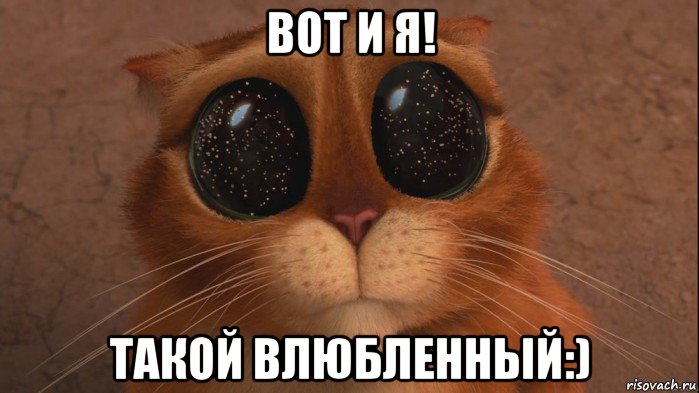 вот и я! такой влюбленный:)