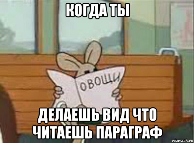 когда ты делаешь вид что читаешь параграф, Мем Овощи Ну Погоди