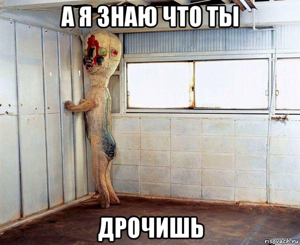 а я знаю что ты дрочишь