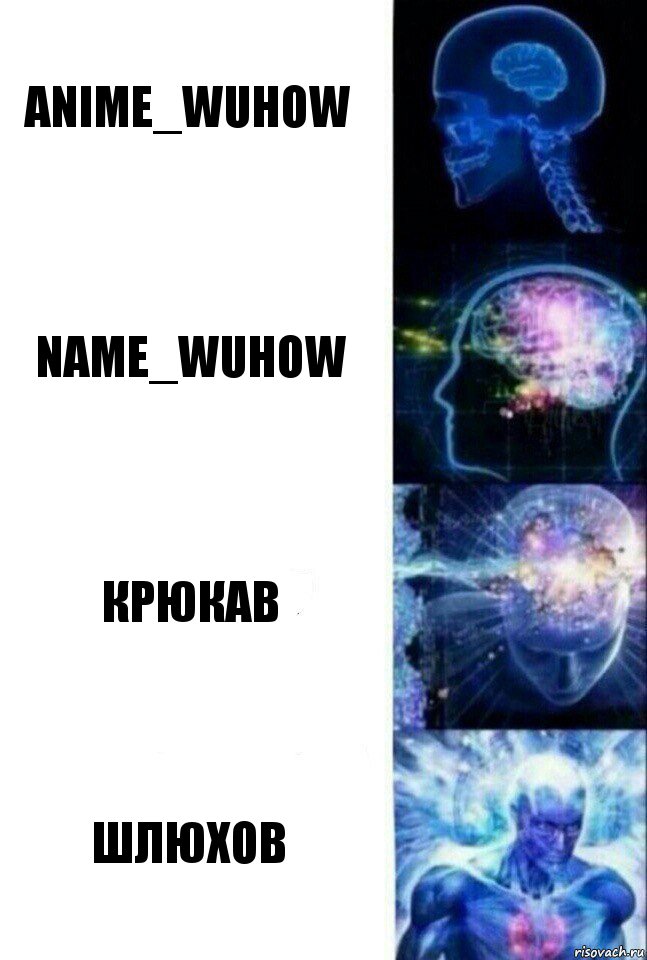 anime_wuhow name_wuhow Крюкав Шлюхов, Комикс  Сверхразум