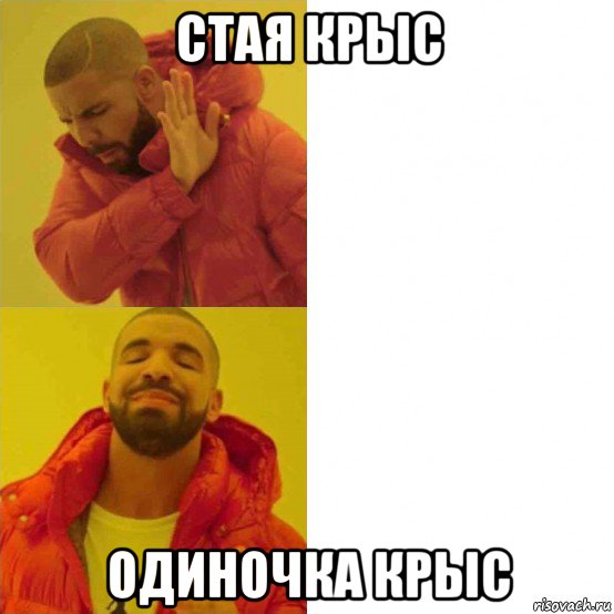 стая крыс одиночка крыс