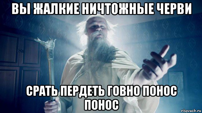 вы жалкие ничтожные черви срать пердеть говно понос понос