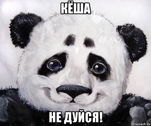 кёша не дуйся!