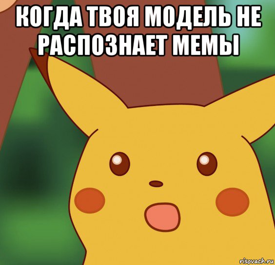 когда твоя модель не распознает мемы 