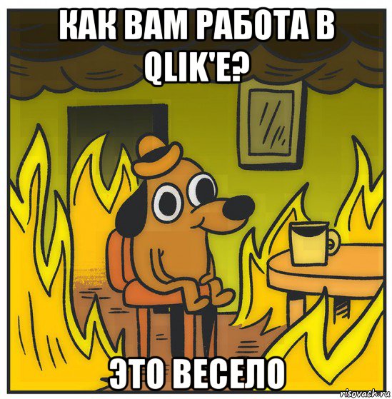 как вам работа в qlik'e? это весело