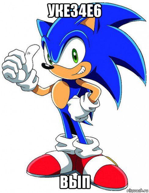 уке34е6 вып, Мем Sonic X