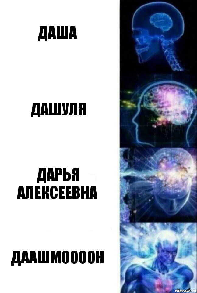 даша Дашуля ДАРЬЯ АЛЕКСЕЕВНА ДААШМООООН, Комикс  Сверхразум