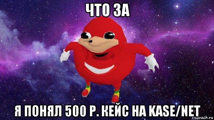 что за я понял 500 р. кейс на kase/net