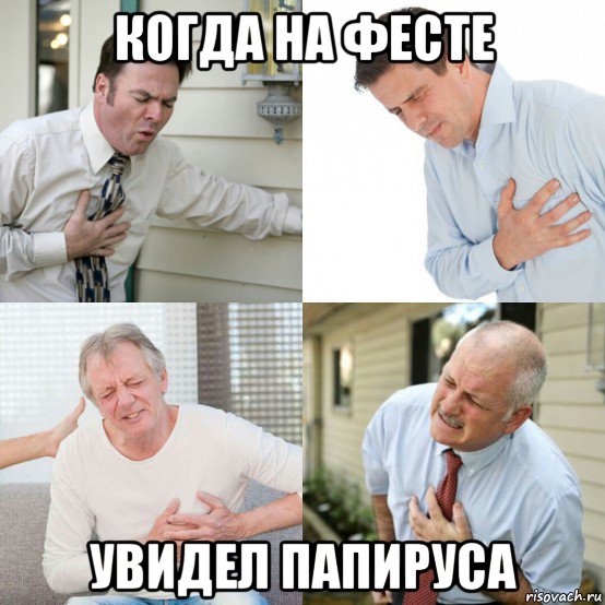 когда на фесте увидел папируса