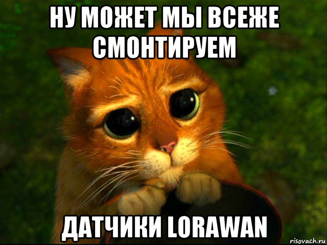 ну может мы всеже смонтируем датчики lorawan