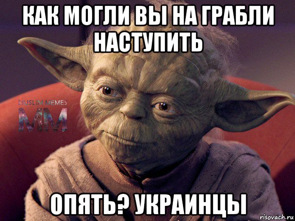 как могли вы на грабли наступить опять? украинцы