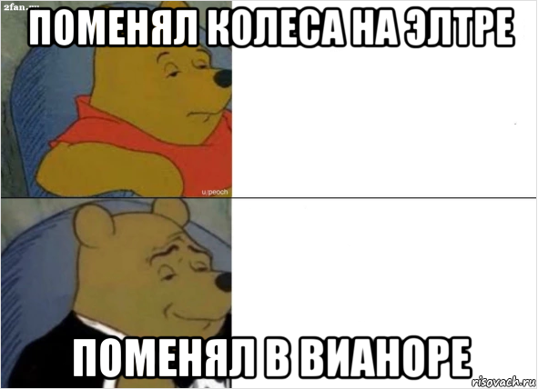 поменял колеса на элтре поменял в вианоре