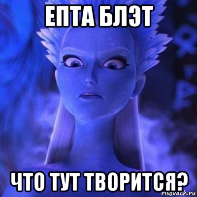 епта блэт что тут творится?