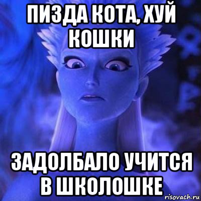 пизда кота, хуй кошки задолбало учится в школошке