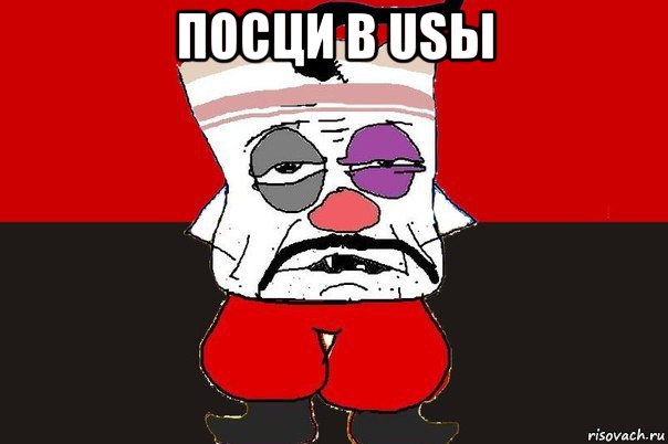 посци в usы , Мем ватник