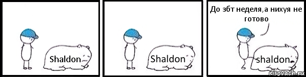 Shaldon Shaldon shaldon До збт неделя,а нихуя не готово