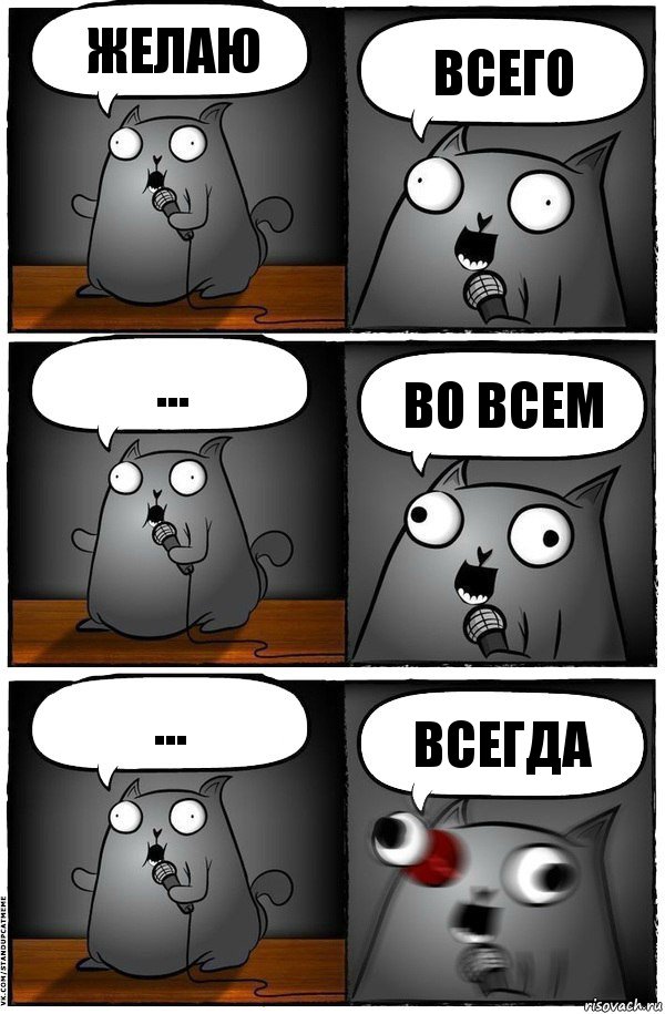 Желаю всего ... во всем ... Всегда