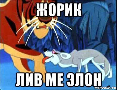 жорик лив ме элон
