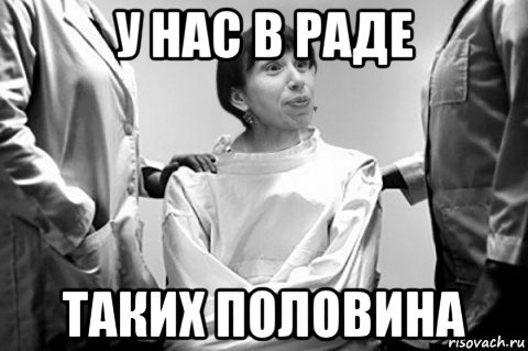 у нас в раде таких половина, Мем Тетяна Чорновіл
