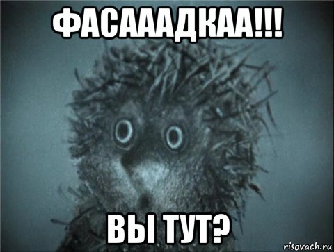 фасааадкаа!!! вы тут?
