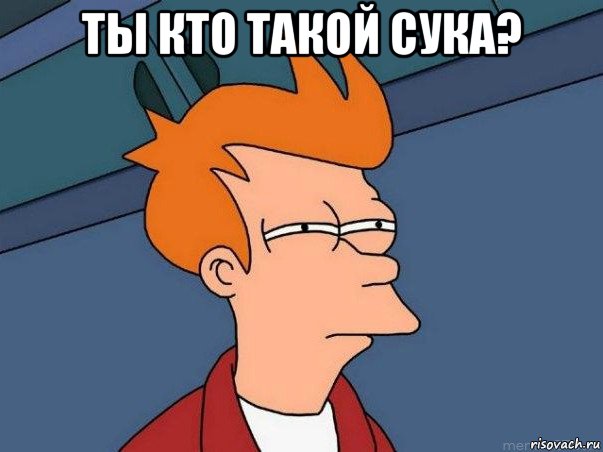ты кто такой сука? , Мем  Фрай (мне кажется или)