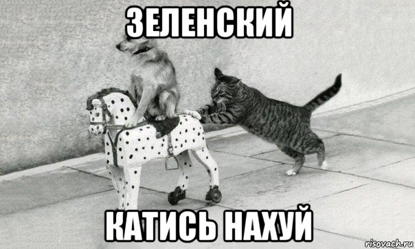 зеленский катись нахуй, Мем Катись к хуям