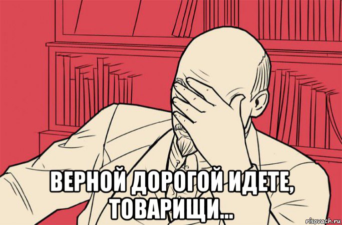  верной дорогой идете, товарищи...