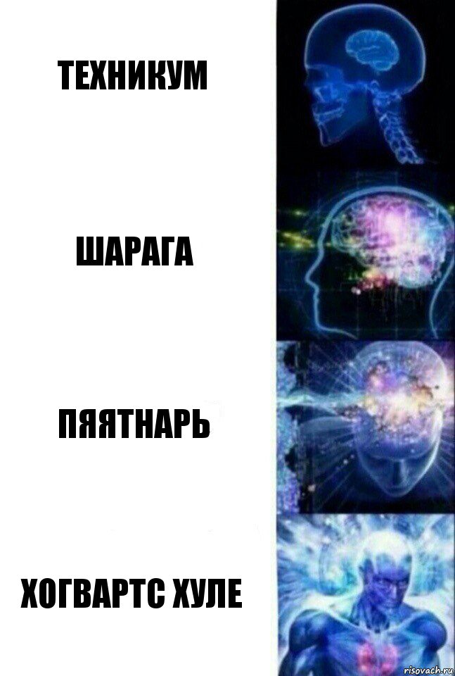 Техникум Шарага Пяятнарь Хогвартс хуле, Комикс  Сверхразум