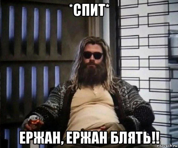 *спит* ержан, ержан блять!!, Мем Толстый Тор