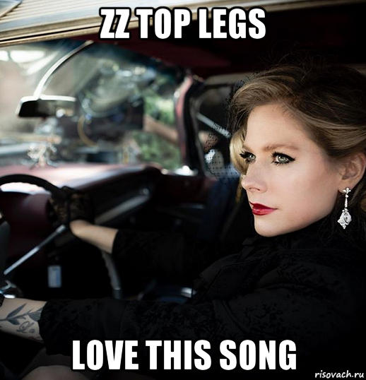 zz top legs love this song