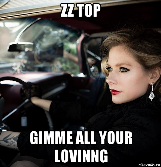 zz top gimme all your lovinng
