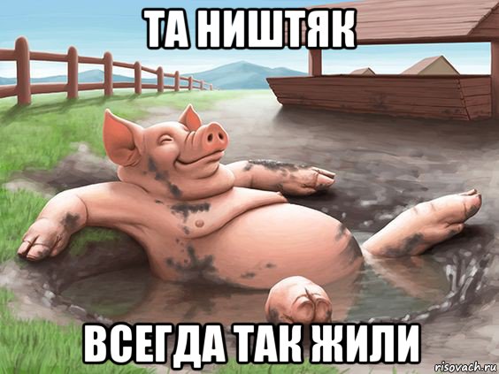 та ништяк всегда так жили