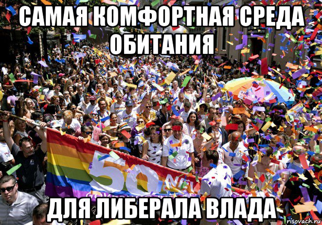самая комфортная среда обитания для либерала влада