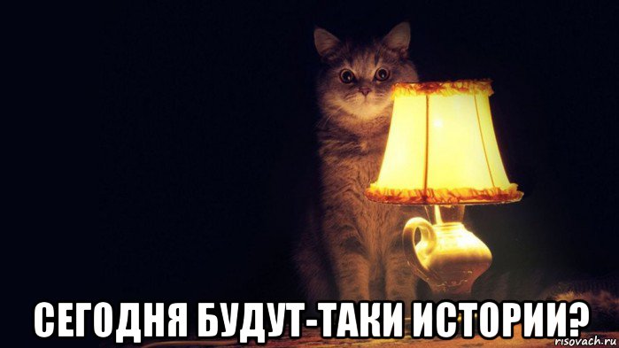 сегодня будут-таки истории?